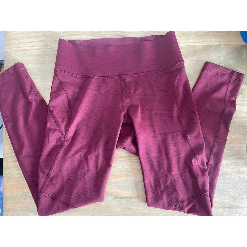 Outdoor Voices 7/8 Leggings Maroon Womens S Workout Pants